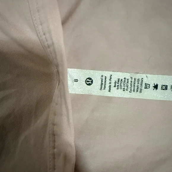 lululemon athletica Light Pink Short Sleeve Tee - Picture 3 of 4